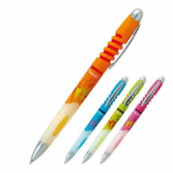 Фото - Ручка кулькова автом. Fiesta, синя (уп.12) 21282