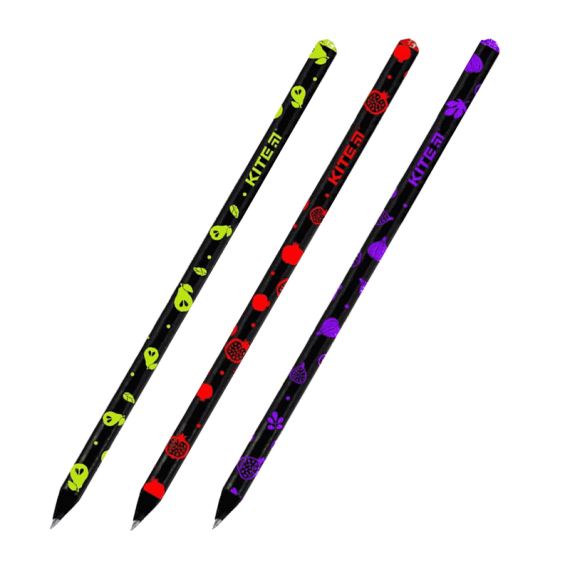 Фото - Олівець графітний з кристалом, чорн. корп. Fruit, 36шт, туба 60767 Фото - Олівець графітний з кристалом, чорн. корп. Fruit, 36шт, туба 60767