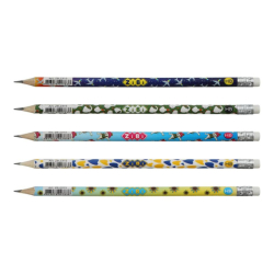 Фото - Олівець графітовий PATRIOT HB, з гумкою, туба 63238