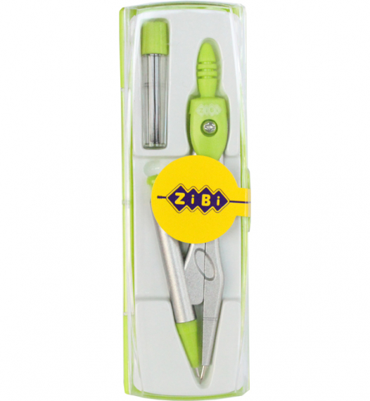 Фото - Циркуль з механічним олівцем у боксі + грифель (салатовий) 32129 Фото - Циркуль з механічним олівцем у боксі + грифель (салатовий) 32129