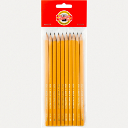 Фото - Олівець графітний 1570, 2H (полібег 10 шт) 41094