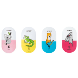 Фото - Гумка кольорова Jungle, асорті (уп.24) 60472 Фото - Гумка кольорова Jungle, асорті (уп.24) 60472