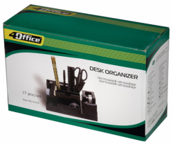 Фото - Набор настольный ' 4OFFICE ' 4-414 , 17 др. . черн .. ( шт. ) 2011