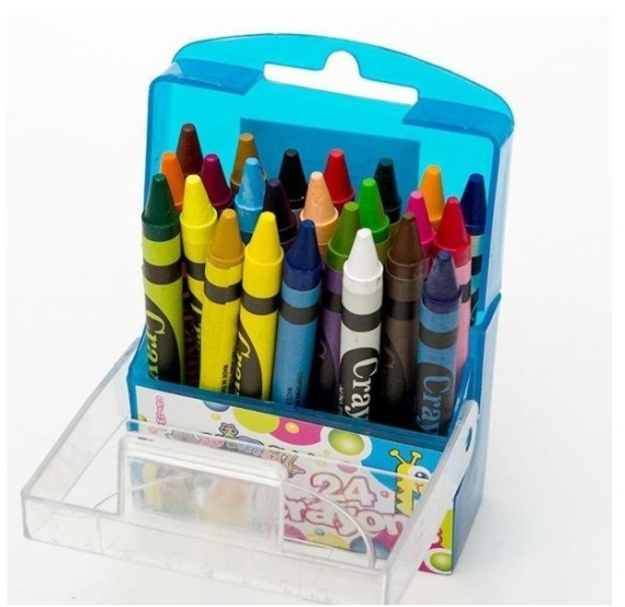 Фото - Мелки восковые 'Пегашка' 24 цвет. 26237