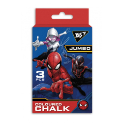 Крейда YES кольорова JUMBO, 3 шт. &quot;Marvel&quot;