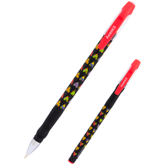 Фото - Ручка кулькова Hearts, синя 53695 Фото - Ручка кулькова Hearts, синя 53695