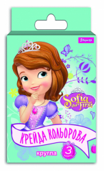 Фото - Мел цветной для асфальта  3 шт. 'Sofia' 38361