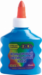 Фото - Клей синій непрозорий на PVA-основі, 88 мл 50701