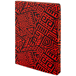 Блокнот двостор. А5, 128 арк., крап/нелін, The Runes, червоний