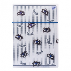 Фото - Зошит А4/48 кл. в пластиковій папці з малюнком 'BBF EYES' YES 61700