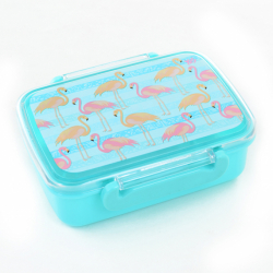 Фото - Контейнер для еды 'Flamingo', 420 мл, с разделителем 40444