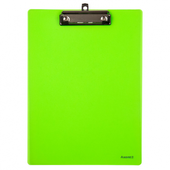 Фото - Планшет пластиковий, A4, салатовий 49199 Фото - Планшет пластиковий, A4, салатовий 49199