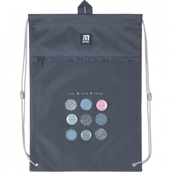 Фото - Сумка для взуття Kite з кишенею 601L-2 51743 Фото - Сумка для взуття Kite з кишенею 601L-2 51743