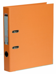 Фото - Реєстратор, А4, 5см, РP Lux, помаранч., 5070, NORMA 20773
