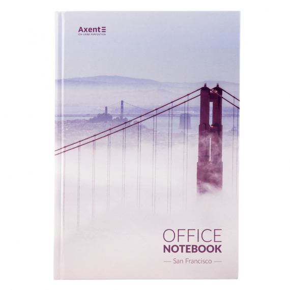 Фото - Книга записна А4, 192арк., кліт., San Francisco 44396