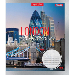 А5/60 кл. 1В City of dreams, зошит для записів,(уп.10шт,ящ. 160шт)