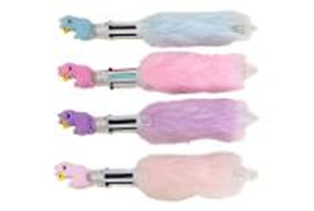 Фото - Ручка кулькова на 6 кольорів з хутром і декором, ЛАМА, 24 шт/упак 52836 Фото - Ручка кулькова на 6 кольорів з хутром і декором, ЛАМА, 24 шт/упак 52836