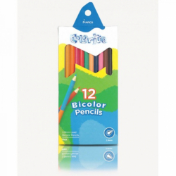 Фото - Кольоров. олівці 'MARCO' 12/24 двуцвет, Colorite (new) 22230