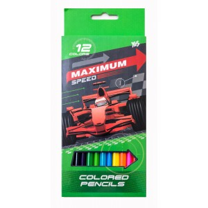 Фото - Карандаши 12 цв. 'Maximum speed' 33954 Фото - Карандаши 12 цв. 'Maximum speed' 33954