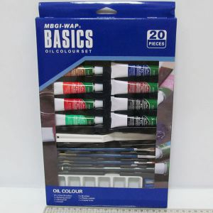 Фото - Набор 'Basics': краски масл. 12цв*12мл+кисти+палитра+мастихин+каранд.+точил.+ластик WBDO1220 21137 Фото - Набор 'Basics': краски масл. 12цв*12мл+кисти+палитра+мастихин+каранд.+точил.+ластик WBDO1220 21137