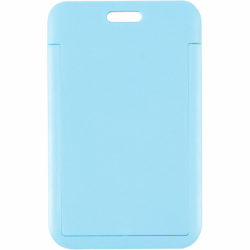 Фото - Бейдж-слайдер вертикальний, блакитний, 4500V (54*85мм) 47101 Фото - Бейдж-слайдер вертикальний, блакитний, 4500V (54*85мм) 47101