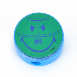 Фото - Точилка круглая 'Smiley World'(blue) (уп.24) 39520