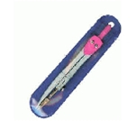 Фото - Циркуль BASIS в м'якому PVC чохлі, рожевий, KIDS Line 9332 Фото - Циркуль BASIS в м'якому PVC чохлі, рожевий, KIDS Line 9332