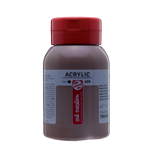 Фото - Фарба акрилова Talens Art Creation (409) Умбра палена, 750 мл, Royal Talens 49696 Фото - Фарба акрилова Talens Art Creation (409) Умбра палена, 750 мл, Royal Talens 49696