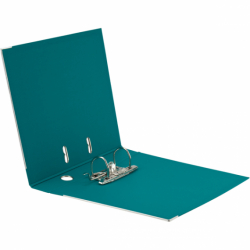 Папка-реєстратор двост. PP 5 cм, зібрана, бірюзова