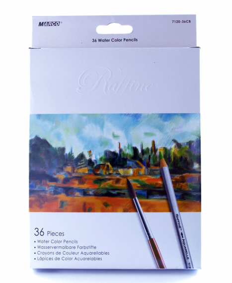 Фото - Кольоров. олівці акварельні 'MARCO' 36 кол. шестигр . 7120-36CB Raffine (уп.4) 9715 Фото - Кольоров. олівці акварельні 'MARCO' 36 кол. шестигр . 7120-36CB Raffine (уп.4) 9715