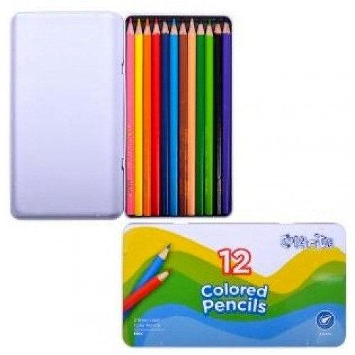 Фото - Кольоров. олівці TN 'MARCO' 12 кол. в метал. пенале Colorite, (NEW) 9692 Фото - Кольоров. олівці TN 'MARCO' 12 кол. в метал. пенале Colorite, (NEW) 9692