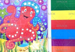 Фото - Книжка 'Геометрична мозаїка з наліпок' МІКС.3 42007 Фото - Книжка 'Геометрична мозаїка з наліпок' МІКС.3 42007