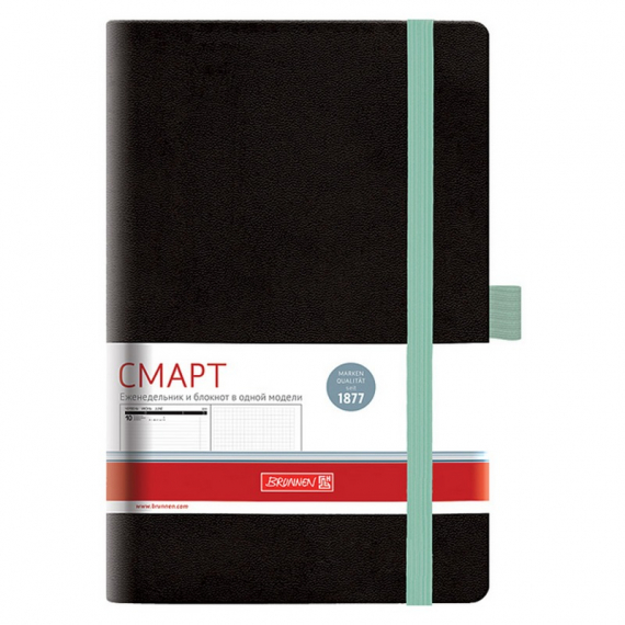 Фото - Щотижневик недат. Смарт Strong чорн. м`ятн. зріз 49501 Фото - Щотижневик недат. Смарт Strong чорн. м`ятн. зріз 49501