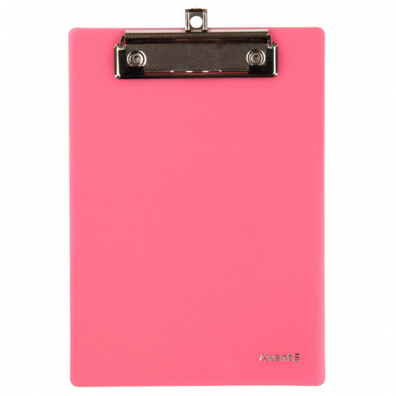 Фото - Планшет пластиковий, А5, рожевий 49204 Фото - Планшет пластиковий, А5, рожевий 49204
