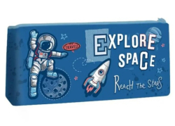 Пенал-косметичка силіконовий, &quot;Explore space&quot;