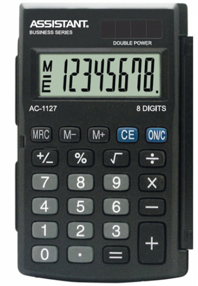 Фото - Калькулятор ASSISTANT AC-1127 40237