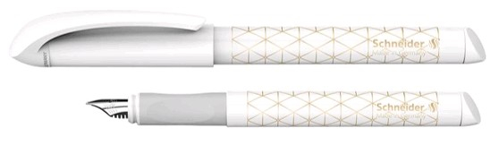 Фото - Ручка перова Schneider NETWORK з чорн. патроном. Гумовий грип, ірідієвий кінчик,БІЛА,в уп10шт-трикут 45898 Фото - Ручка перова Schneider NETWORK з чорн. патроном. Гумовий грип, ірідієвий кінчик,БІЛА,в уп10шт-трикут 45898
