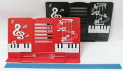 Подставка для книг метал.&quot;Музыка&quot; 21*22см, mix3  уп.-12;шт.-1;ящ.-48;(SJ19782)