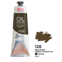 Фото - Фарба олійна, 100мл, Умбра натуральна, ROSA Gallery 40906 Фото - Фарба олійна, 100мл, Умбра натуральна, ROSA Gallery 40906