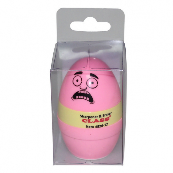 Фото - Точилка з конт.+гумка Faces, рож. кол., 4826-12, CLASS 46925 Фото - Точилка з конт.+гумка Faces, рож. кол., 4826-12, CLASS 46925
