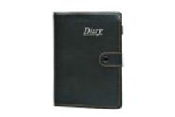 Блокнот 19,5х14см на кнопці з ручкою, 78 аркушів, клітинка