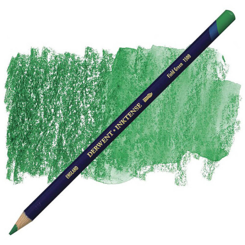 Фото - Олівець чорнильний Inktense (1500), Зелений луг, Derwent 57376 Фото - Олівець чорнильний Inktense (1500), Зелений луг, Derwent 57376