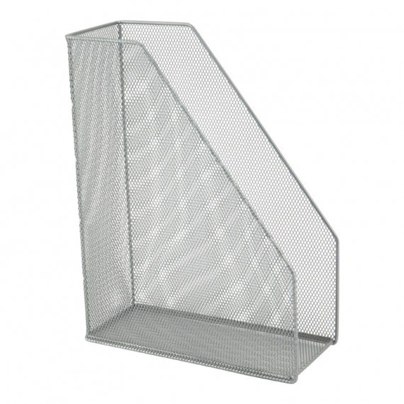 Фото - Лоток вертикальний 100x250x320мм металевий, срібл 45412 Фото - Лоток вертикальний 100x250x320мм металевий, срібл 45412