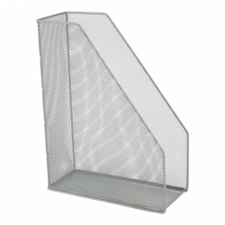 Лоток вертикальний 100x250x320мм металевий, срібл