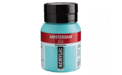Фото - Фарба акрилова AMSTERDAM, (661) Бірюзовий зелений, 500 мл, Royal Talens 52032 Фото - Фарба акрилова AMSTERDAM, (661) Бірюзовий зелений, 500 мл, Royal Talens 52032
