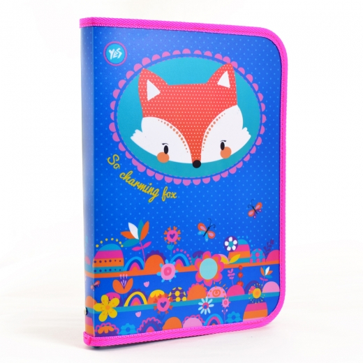 Фото - Папка для праці пласт. на блискавці з внутр. карманом А4 'Charming animals' 41084 Фото - Папка для праці пласт. на блискавці з внутр. карманом А4 'Charming animals' 41084