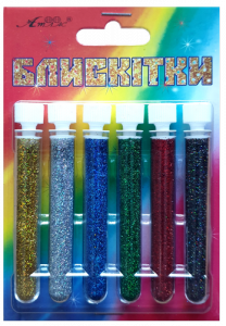 Фото - Блискітки НАБіР 12 2гр. 6шт. ГОЛогр. зол+ср+син+зел+черв+асф. А-982 1/12 35722 Фото - Блискітки НАБіР 12 2гр. 6шт. ГОЛогр. зол+ср+син+зел+черв+асф. А-982 1/12 35722