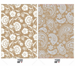 Фото - Пакет паперовий 33х45.7х10.2 см диз КРЕ2489 КРЕ1561 крафт 50828