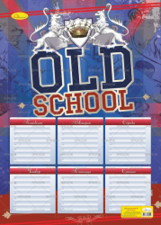 Фото - Розклад уроків А3 ламін., тасьма (уп.32) 40625 Фото - Розклад уроків А3 ламін., тасьма (уп.32) 40625