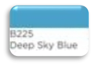 Фото - Скетч-маркер двосторонній B225 - DEEP SKY BLUE 54666 Фото - Скетч-маркер двосторонній B225 - DEEP SKY BLUE 54666